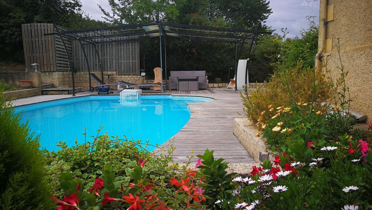 La Villa Des Coteaux Pomport Exteriör bild