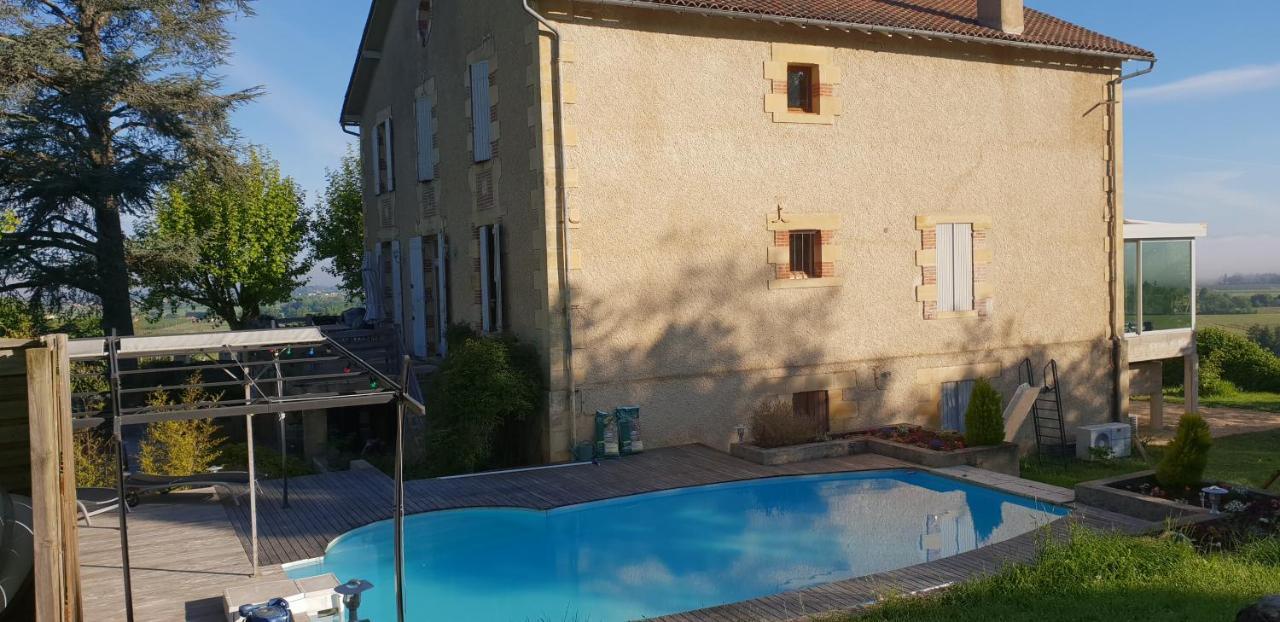 La Villa Des Coteaux Pomport Exteriör bild